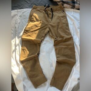 Hollister Joggers (Khaki, XS)